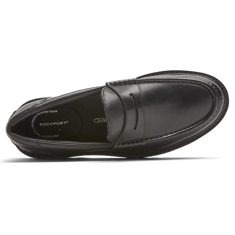 Rockport Slip-On Herr Svarta - Peirson Penny Keeper - DBWIN6540
